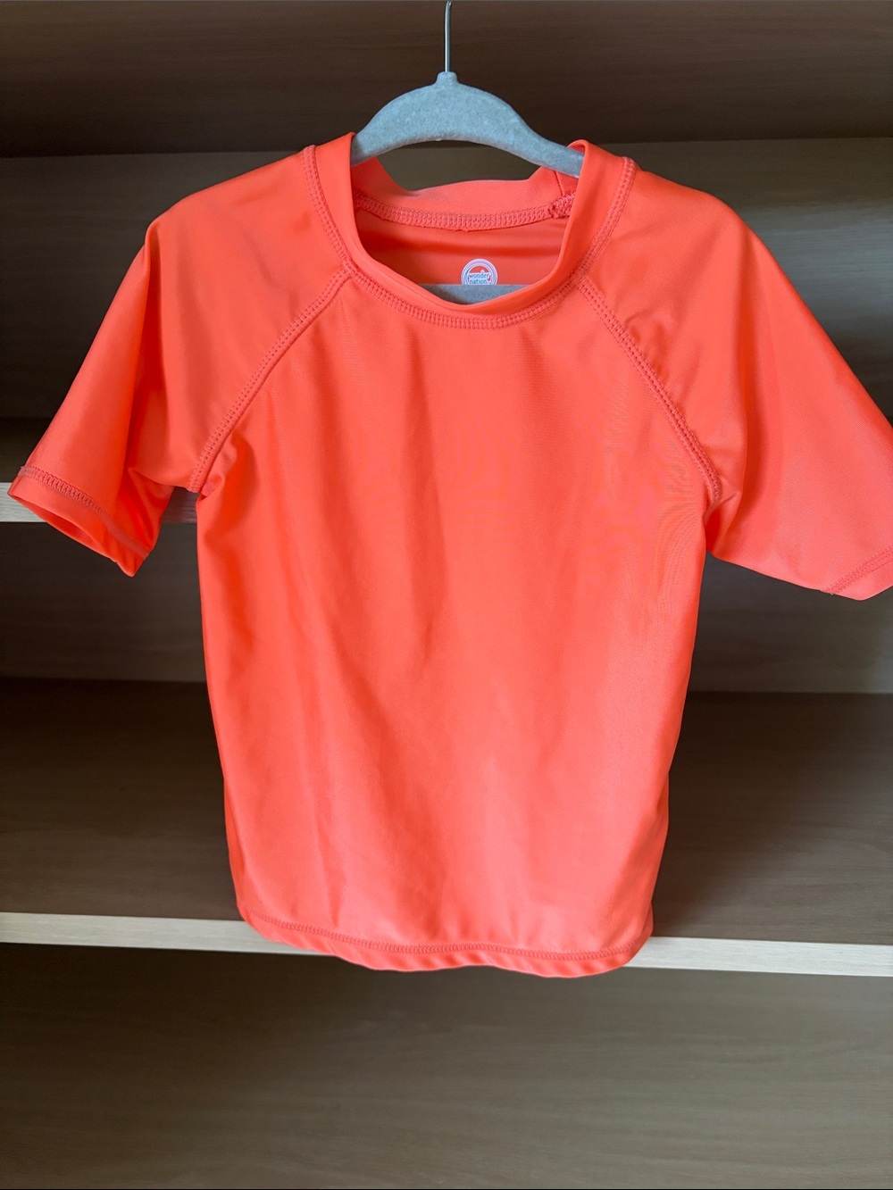 Wonder Nation Short Sleeve Rashguard | Orange | 4T